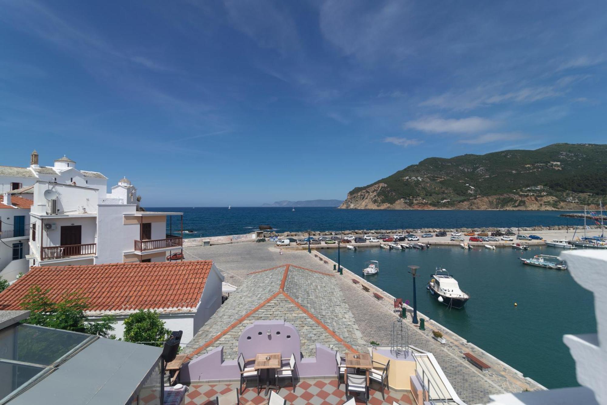 Faros Coastal Apartments Skopelos stad Exteriör bild